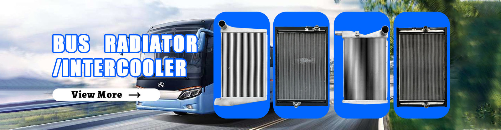 Excavatrice Radiator