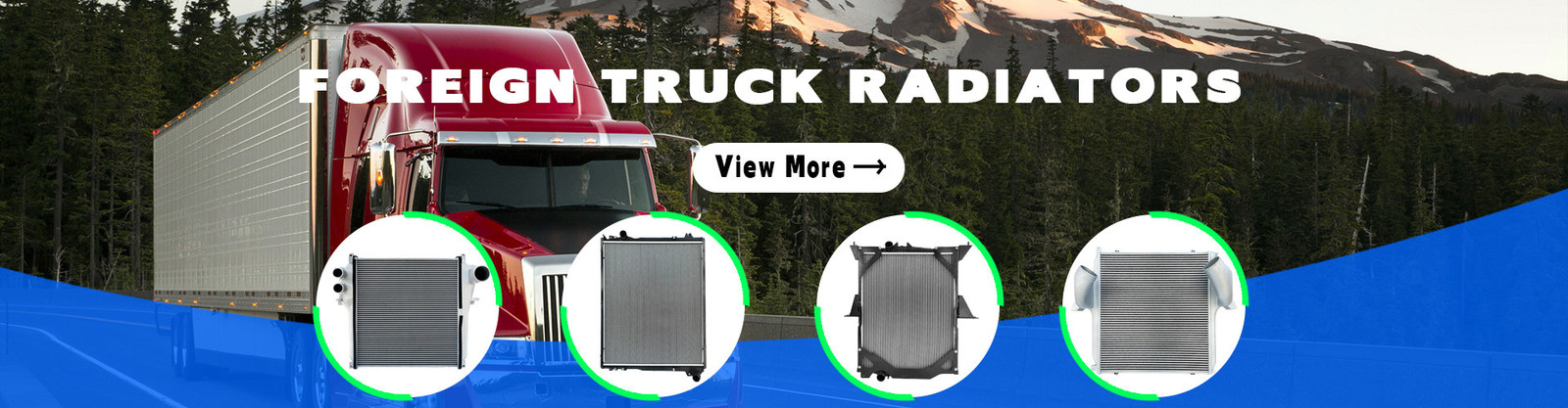 Radiateur de camion lourd