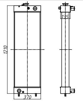 SK320LC-8 radiateur en aluminium SK320-8 SK330LC-8 SK330-8 SK350LC-8 SK350-8 SK400LC-8 SK400-8 LC05P00043S001 LC05P00043S034