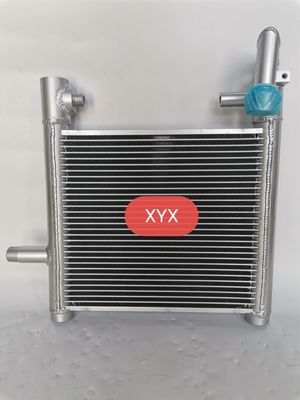 L'installation originale de l'île 65 d'Ishikawa avec le radiateur d'huile hydraulique