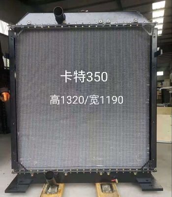 5 noyau en aluminium de Radiator Assembly Reinforced d'excavatrice de Carter E350 de rangée