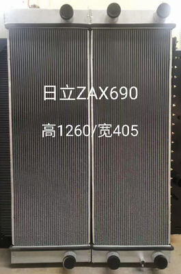 Radiateur d'excavatrice Hitachi ZAX690 ZAX650-3 ZAX670-3 4654973 4654972