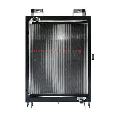 1301-00368 Radiateur de bus Yutong Matériau en aluminium Couleur argentée