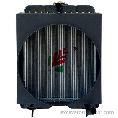 Weichai K4100 38 Corner droit DF Machines d'ingénierie lourdes Radiateur Corne d'aluminium Pièces automobiles
