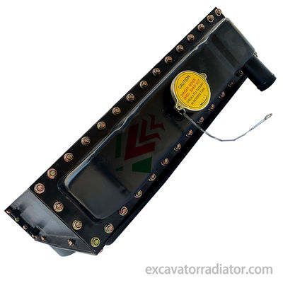 Radiateur de machines d'ingénierie pour Weichai K4105 courbure droite gauche élevée DF38