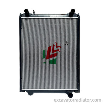 Guangzhou ISUZU Mixer Truck Radiateur réservoir d'eau de refroidissement Assemblage de béton Système de mélange et de refroidissement