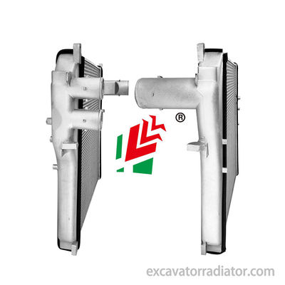 Intercoolant à double port pour camions Hino Cœur en aluminium de haute qualité camions Dissipation de chaleur Intercoolant accélérateur automobile