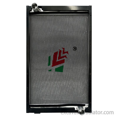 Jinglong 213100200 Kinglong Assemblage de refroidisseur de radiateur de bus en aluminium Système de refroidissement du moteur de voiture de tourisme réservoir d'eau brasage