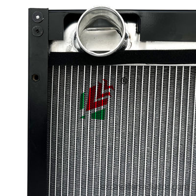 Jinglong 213100200 Kinglong Assemblage de refroidisseur de radiateur de bus en aluminium Système de refroidissement du moteur de voiture de tourisme réservoir d'eau brasage