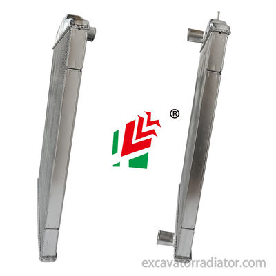 Jinlong Bus Supérieur gauche inférieur droit refroidisseur de radiateur Assemblage d'aluminium Système de refroidissement du moteur de voiture de passagers eau