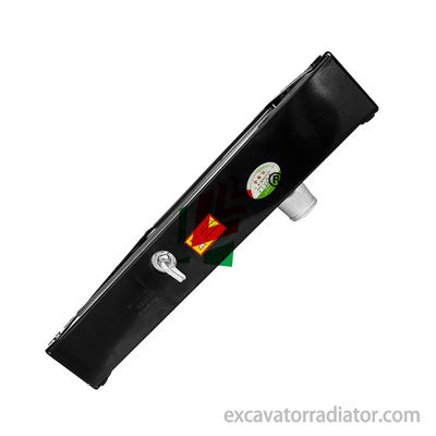 Cooler de radiateur d'autobus Jinlv 75*63 Assemblage en aluminium moteur de voiture de tourisme Système de refroidissement réservoir d'eau pour bus
