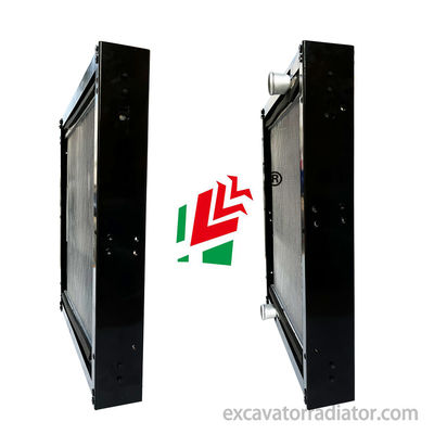 Cooler de radiateur d'autobus Jinlv 75*63 Assemblage en aluminium moteur de voiture de tourisme Système de refroidissement réservoir d'eau pour bus