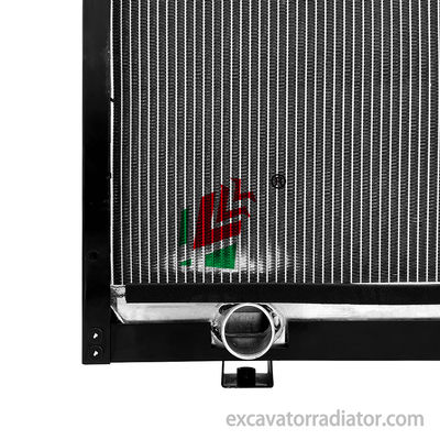 Cooler de radiateur d'autobus Jinlv 75*63 Assemblage en aluminium moteur de voiture de tourisme Système de refroidissement réservoir d'eau pour bus