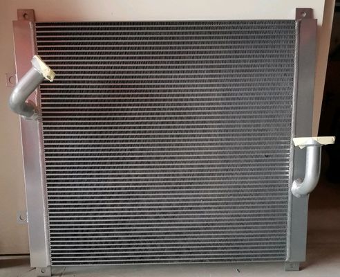 Assemblée en aluminium de radiateur d'huile hydraulique d'aileron de plat pour KOMATSU PC200-5