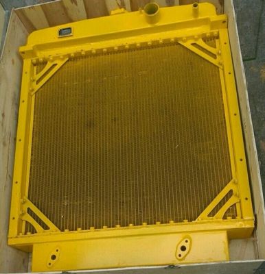 Radiateur de cuivre de noyau de Shantui 160, radiateur jaune de la rangée 110KG 5