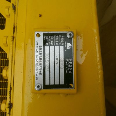 Radiateur de cuivre de noyau de Shantui 160, radiateur jaune de la rangée 110KG 5
