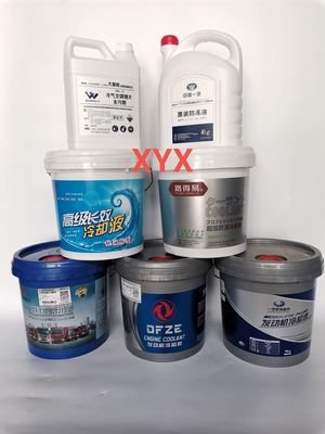 Le liquide réfrigérant de moteur, les produits sont tout l'antigel du facteur original