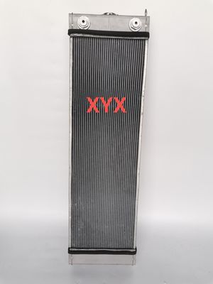 Radiateur d'excavatrice Komatsu PC200-8 | Assemblage du système de refroidissement à noyau en aluminium | Radiateur tubulaire à 4 rangées