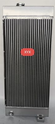 Radiateur d'excavatrice Yuchai | Unité de remplacement direct en aluminium | Composant de refroidissement universel