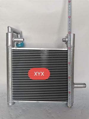 L'installation originale de l'île 65 d'Ishikawa avec le radiateur d'huile hydraulique
