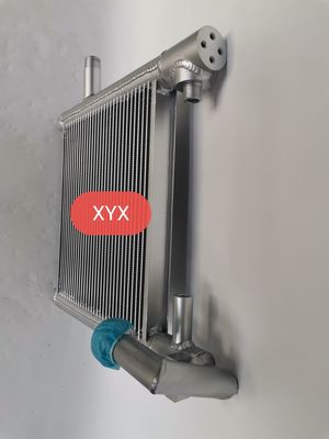 L'installation originale de l'île 65 d'Ishikawa avec le radiateur d'huile hydraulique