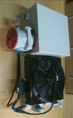 Radiateur de rangée du circuit 3 de l'huile 18L/21L de camion de pompe avec l'utilisation de circuit hydraulique de ventilateur électrique